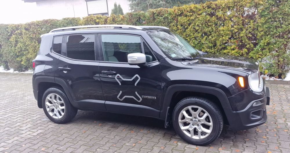 Jeep Renegade Jeep Renegade Limited 1.4 MultiAir 170KM AT9 AWD 4x4 skóra Faktura Vat