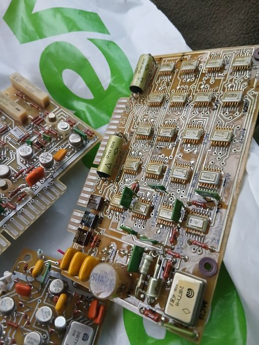 Радиодетали ссср на платах.