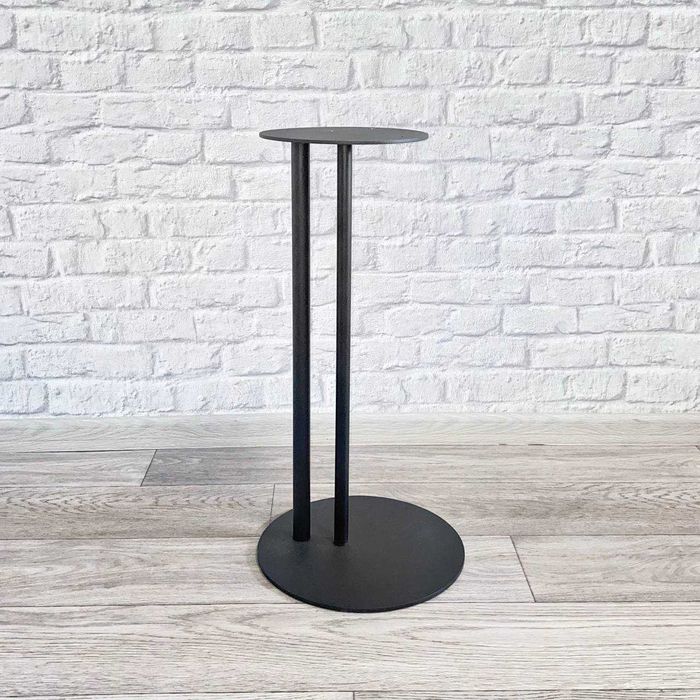 Стійка Столик приставний "Кейт" ЛОФТ, каркас журнальний кавовий