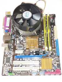 Płyta główna ASUS P5KPL-AM+Pentium Dual Core E5400+4GB DDR2+Chłodzenie