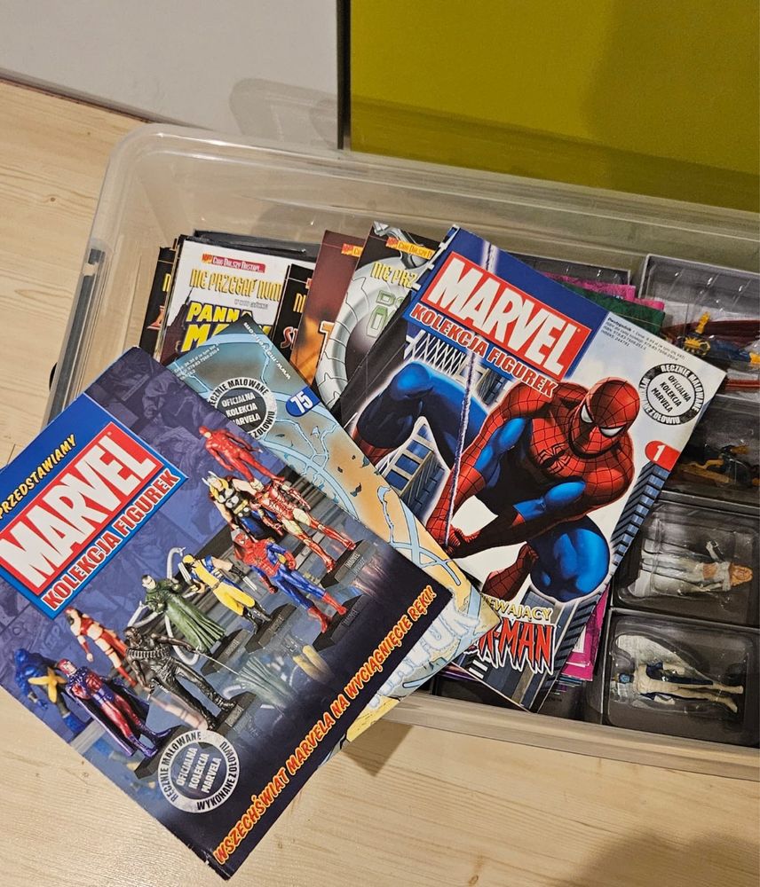 Pełna limitowana kolekcja ołowianych Figurek Marvela