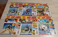 Magazyny LEGO Explorer - nieużywane gazetki stan idealny - pomysły na