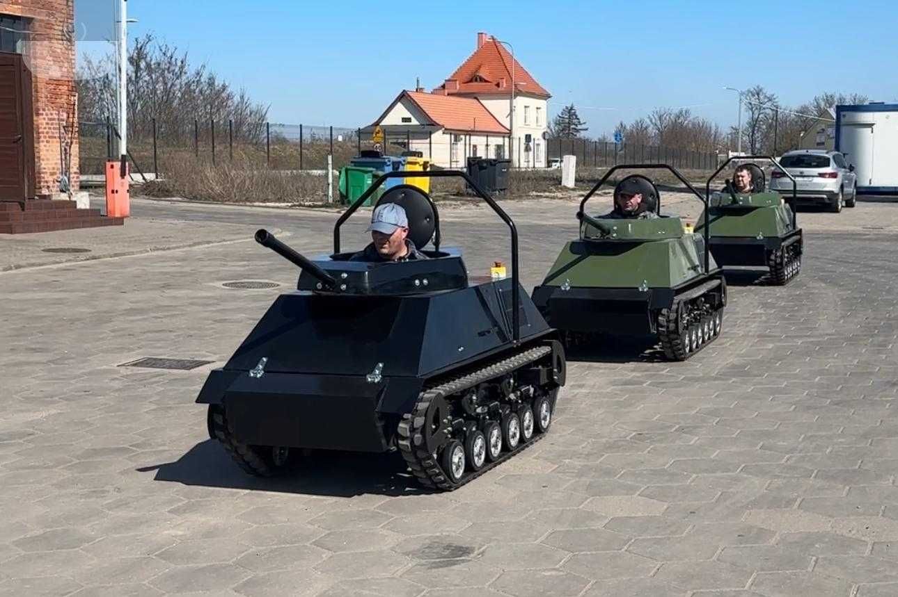 Nowość Pojazd Terenowy Mini Czołg Paintball Asg Quad Buggy Offroad