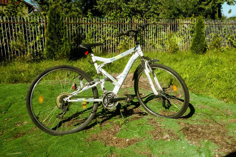 Rower Mountec uszkodzony