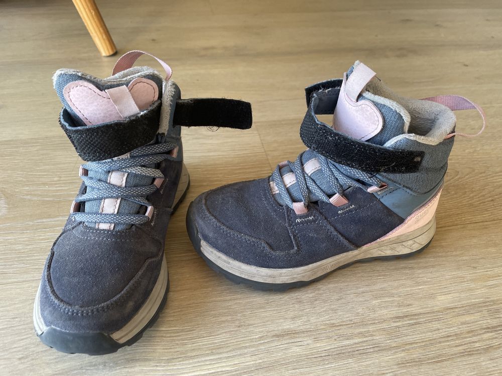 Buty zimowe dziewczęce