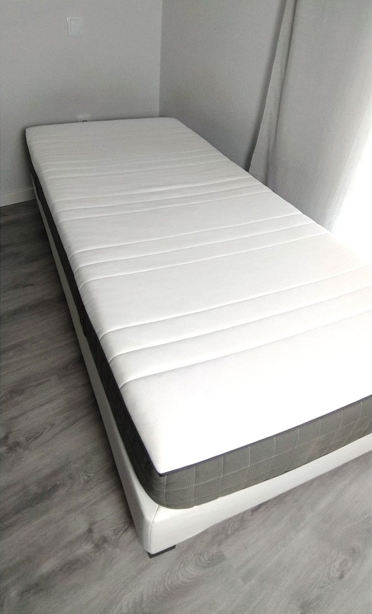Cama Sommier (Estrutura + Colchão) Morgedal Ikea
