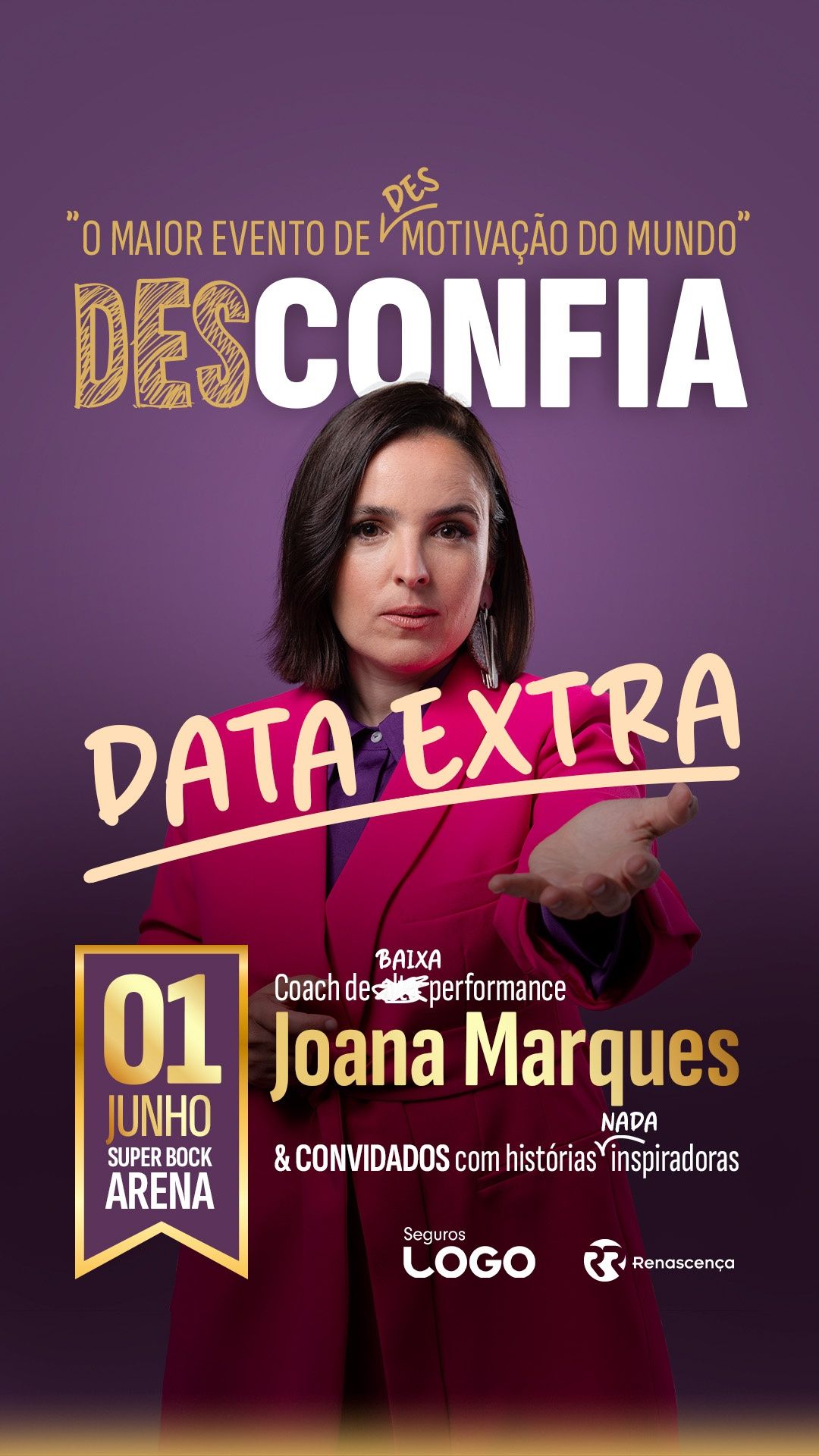 Bilhetes Desconfia Joana Marques - 01 junho