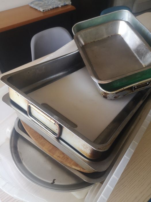 Tabuleiros Forno Inox
