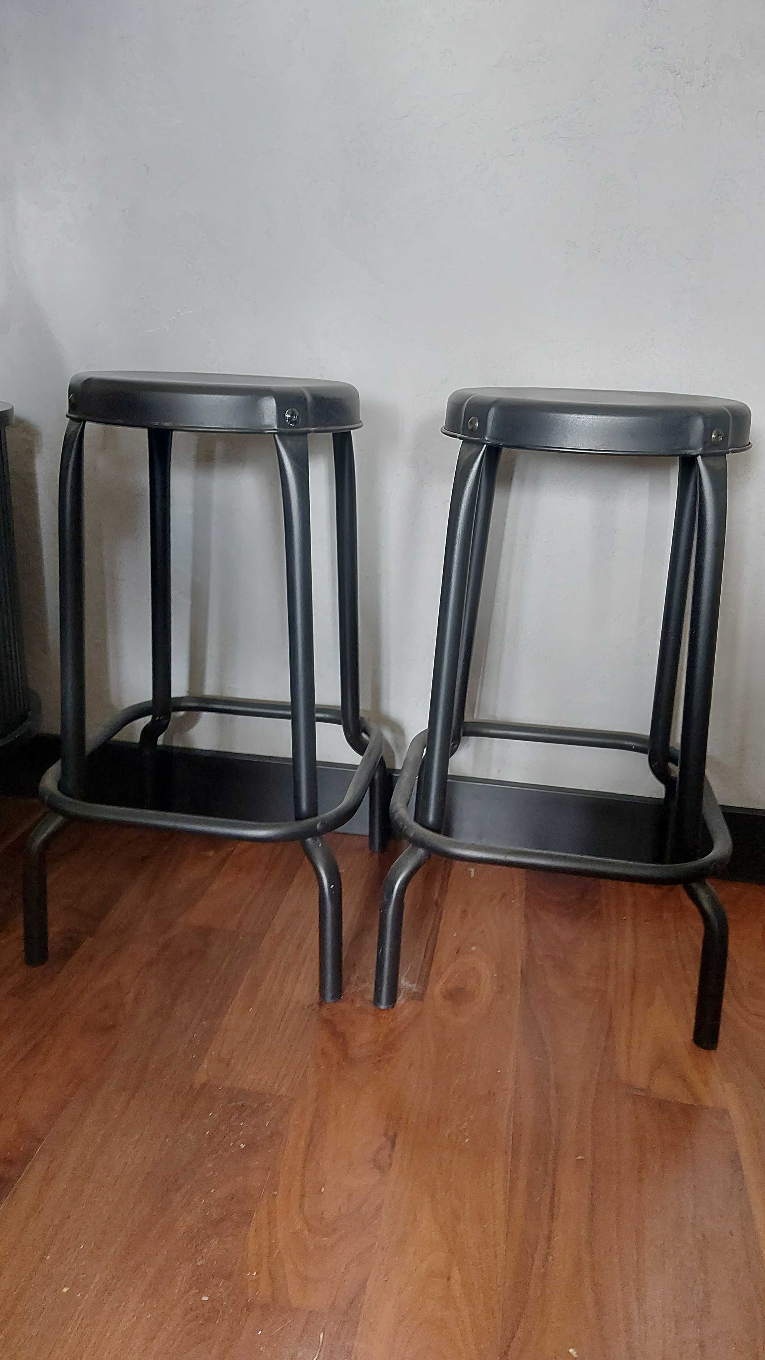 Hokery, krzesła barowe 4szt. IKEA
