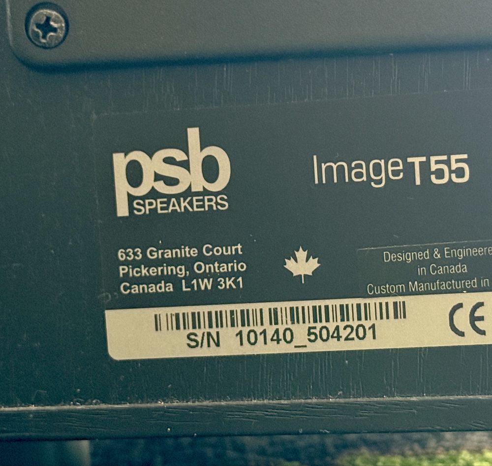 Kolumny PSB Image T55 - elaganckie i mają kopa