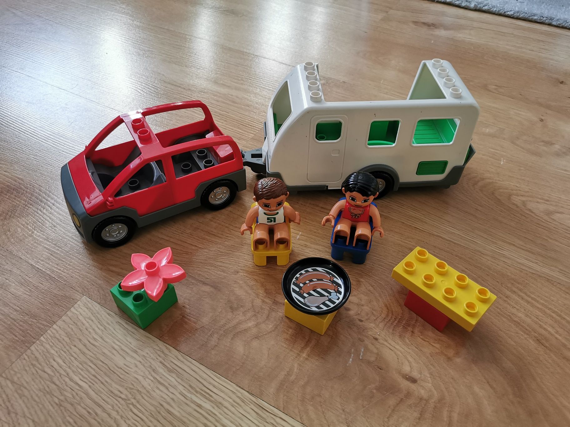 5655 Duplo Lego klocki przyczepa kempingowa auto