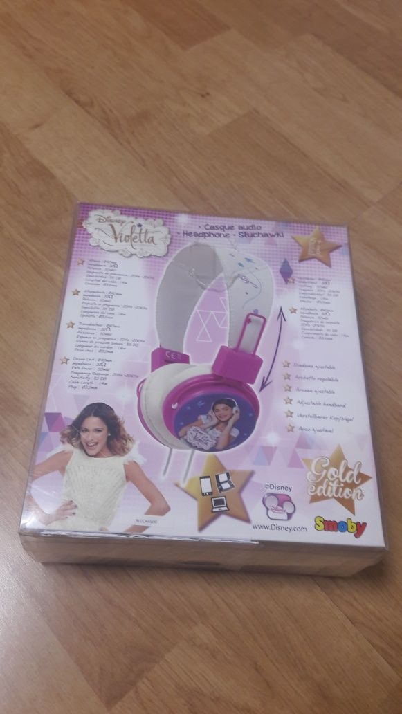 Słuchawki przewodowe Violetta