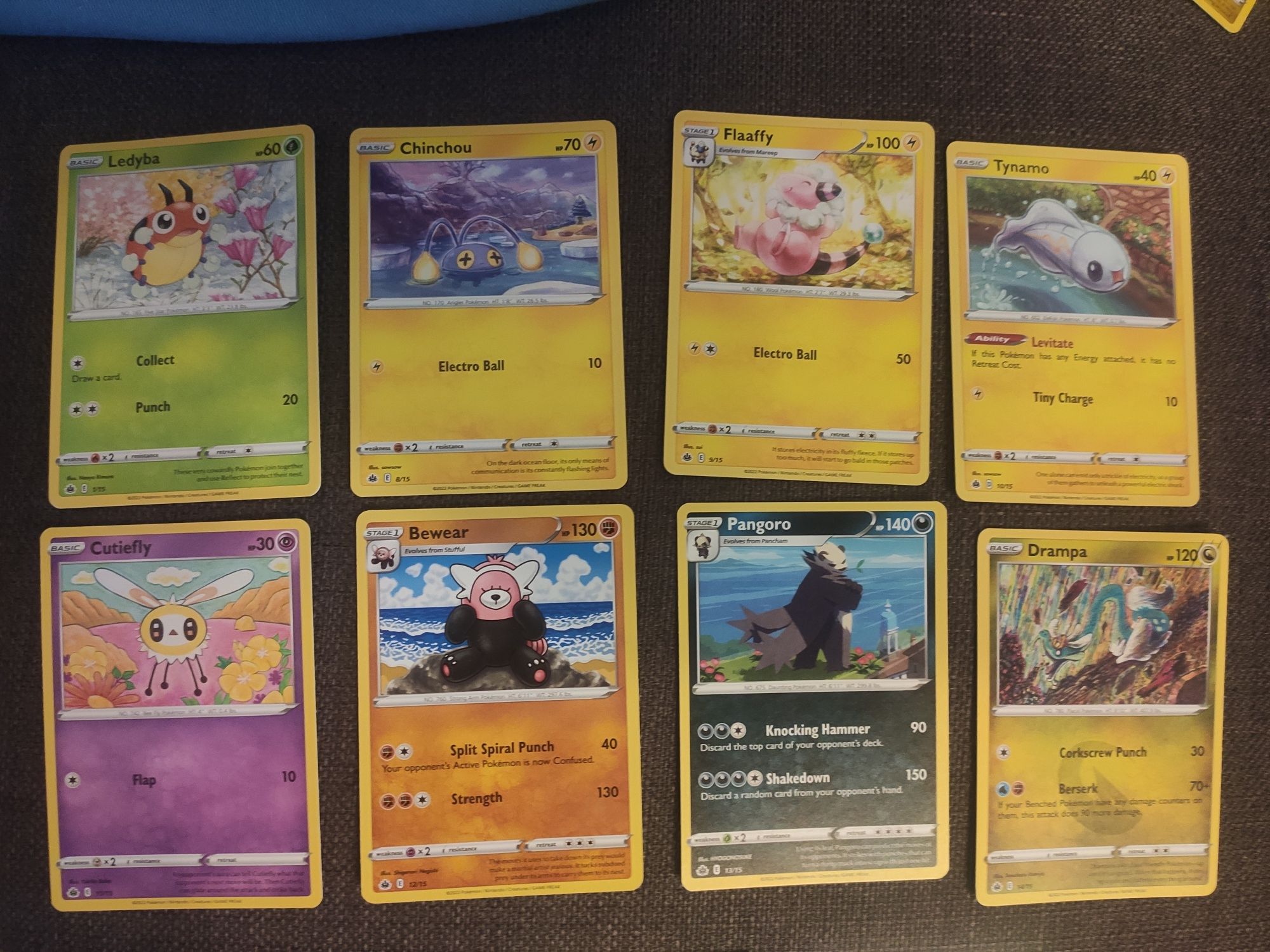 Cartas pokémon Match Battle