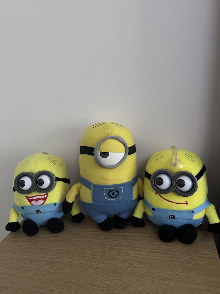 Minionki pluszaki, zabawki