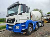 MAN TGS 32.360 HYMEX  Betonomieszarka MIXER HYMEX 2015 9M3
