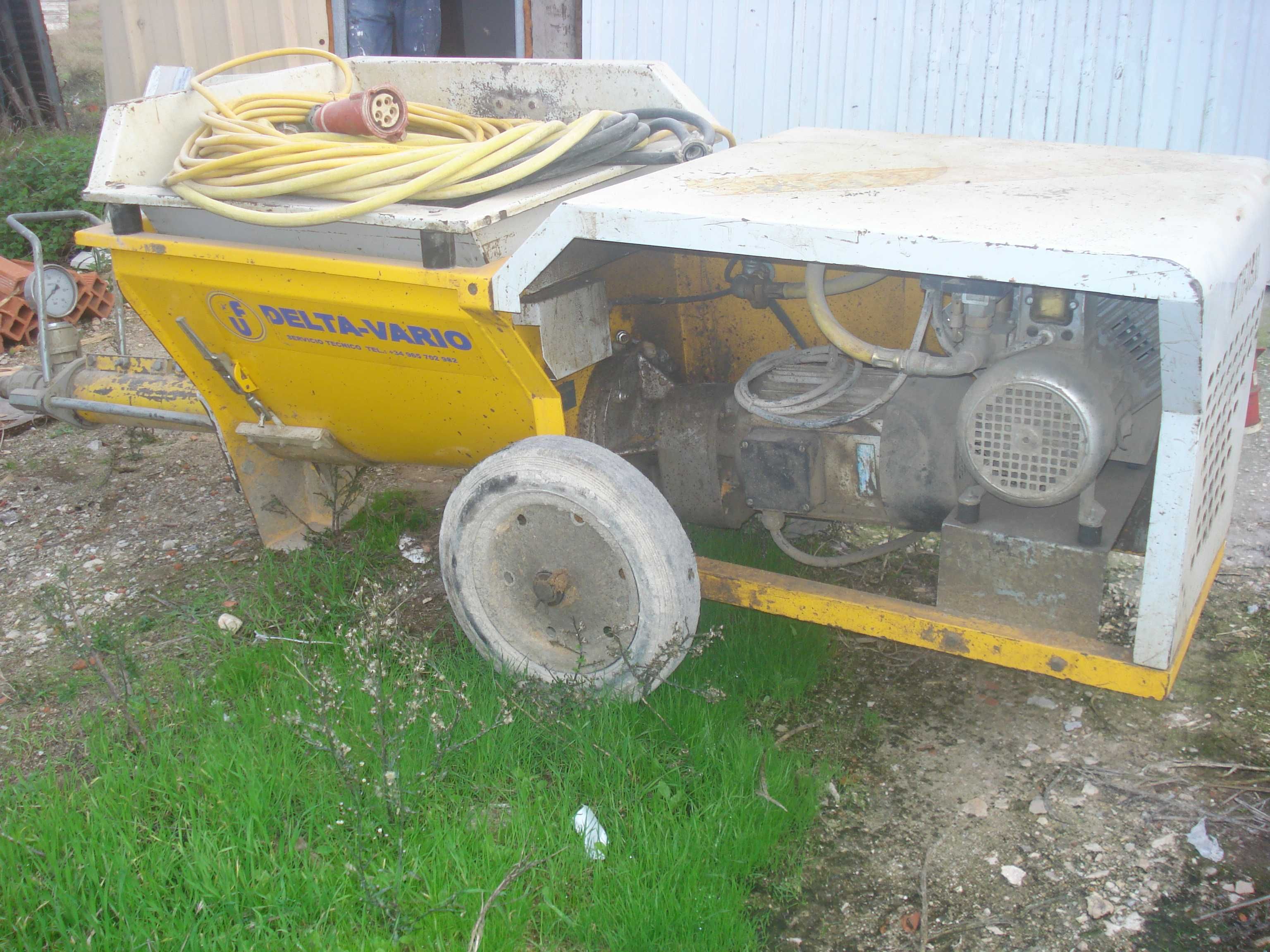 Máquina Reboco Projectado