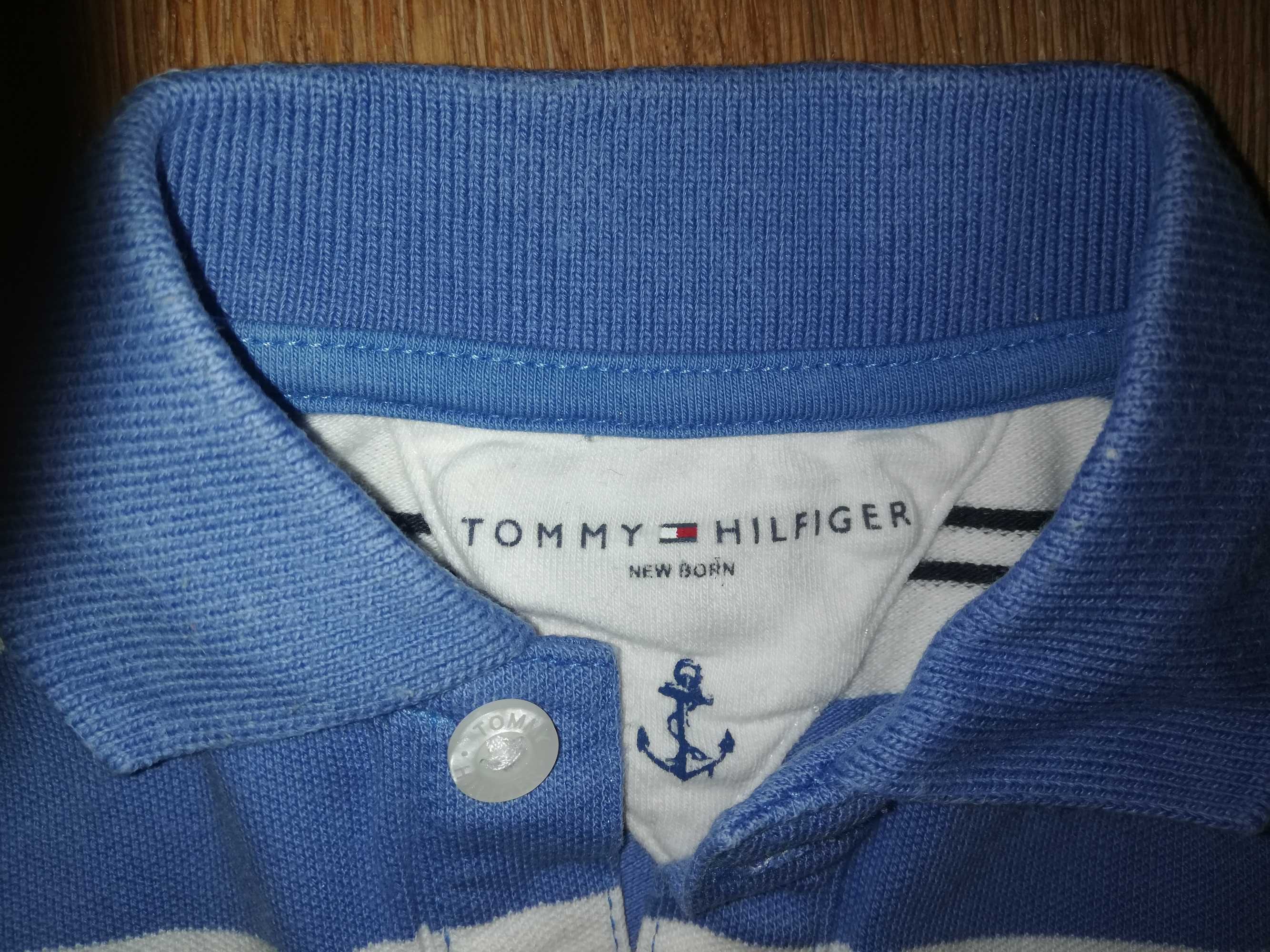 Rampers pajacyk Tommy Hilfiger rozmiar 50 (0-3m)