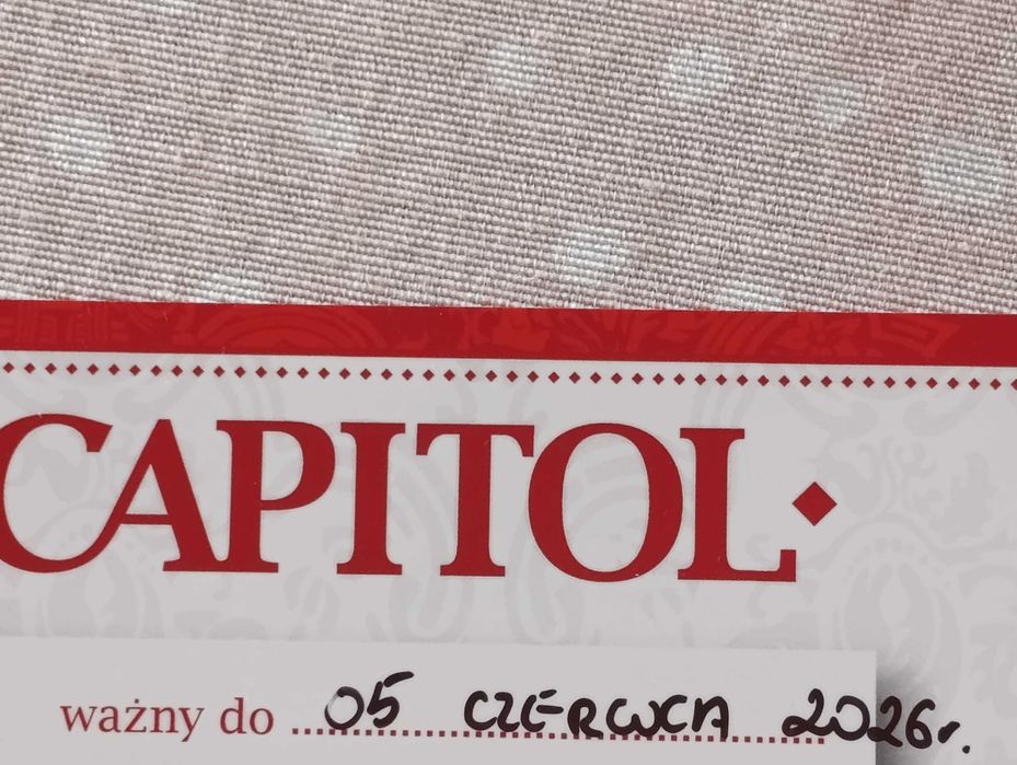 Voucher bilet do teatru CAPITOL