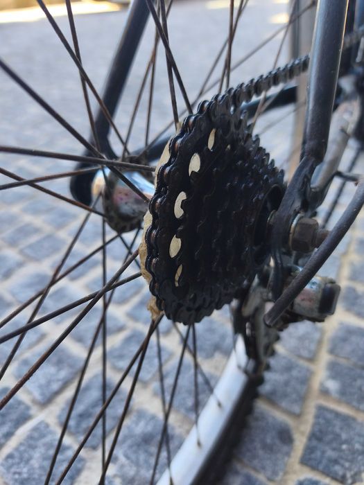 Bicicleta de mudanças