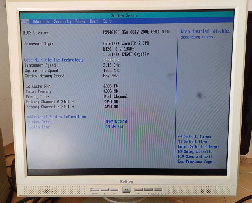 Płyta główna Intel D946GZIS + procesor + pamięć