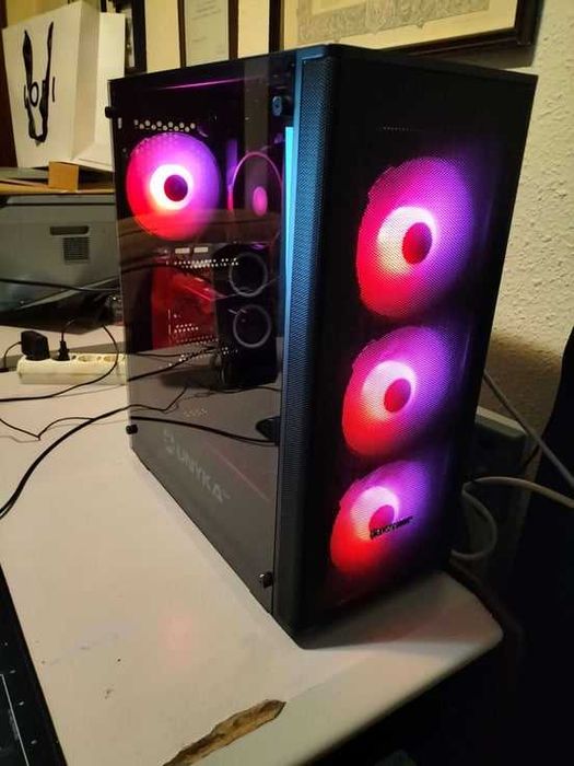 PC Desktop Asus TUF Wifi AMD Ryzen 7 5800X3D 32gb Geforce GTX1070 8gb