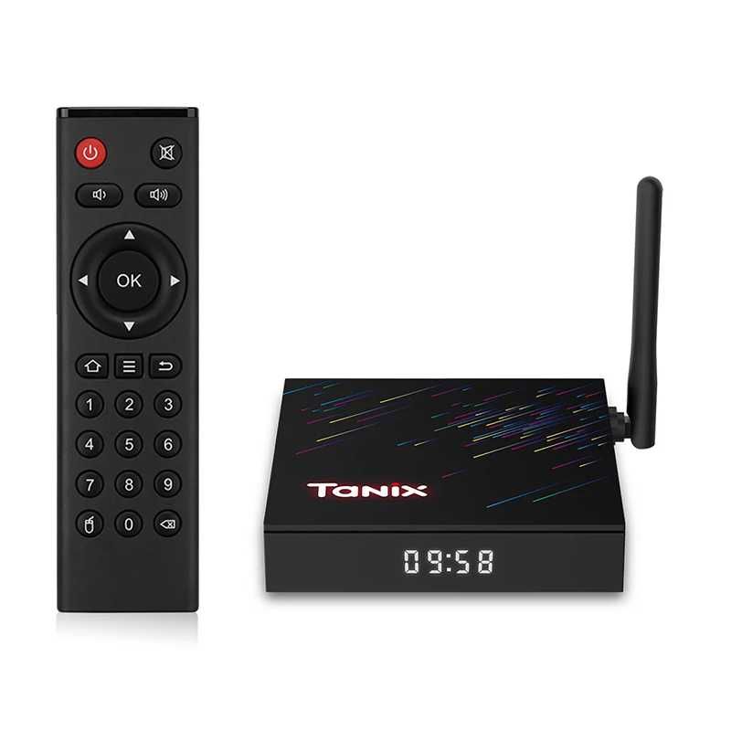 Смарт ТВ приставка Tanix TX68 4/32 Гб Smart TV Box Android 12