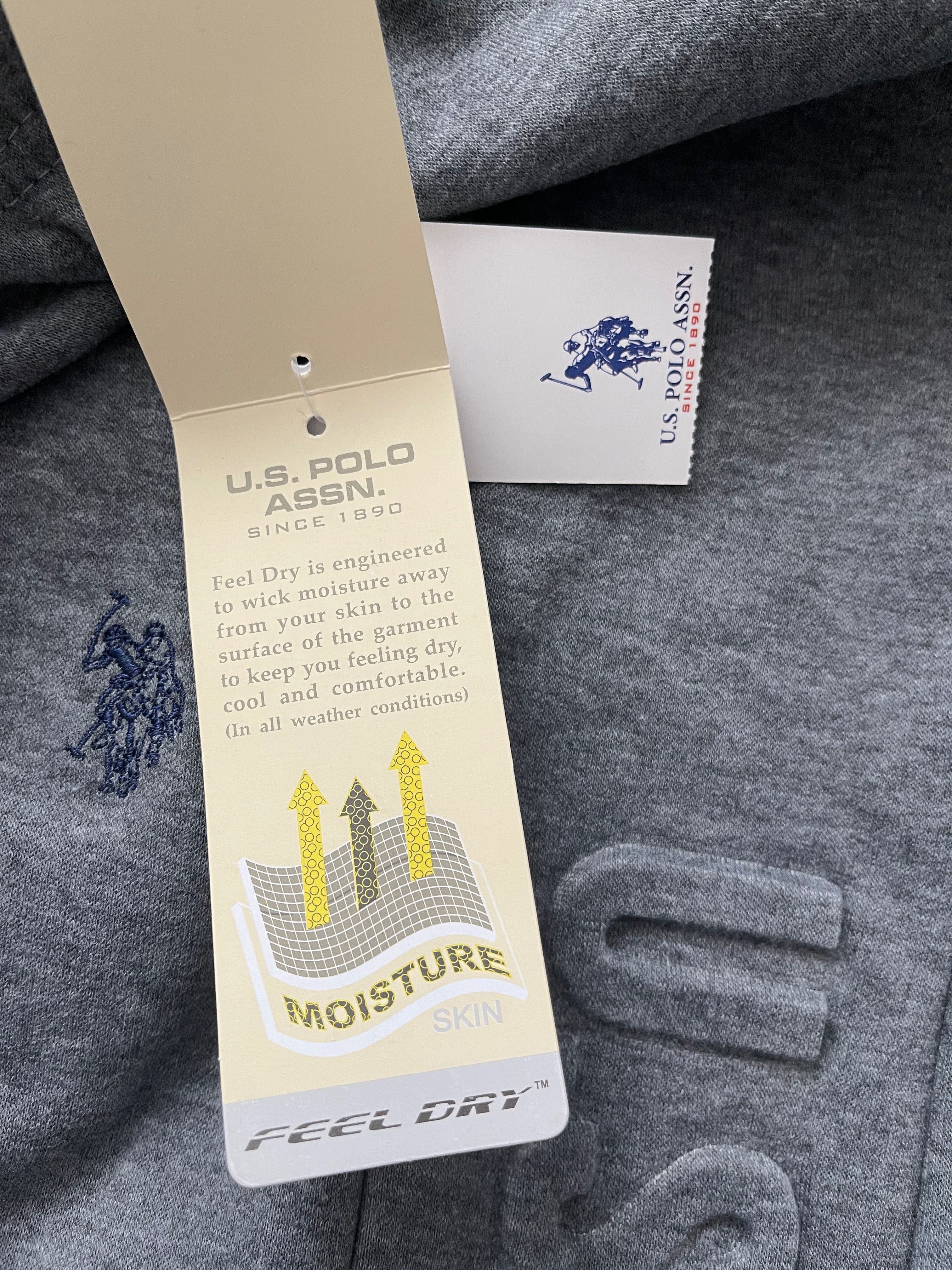 US POLO original мужские штаны на флисе р L/M