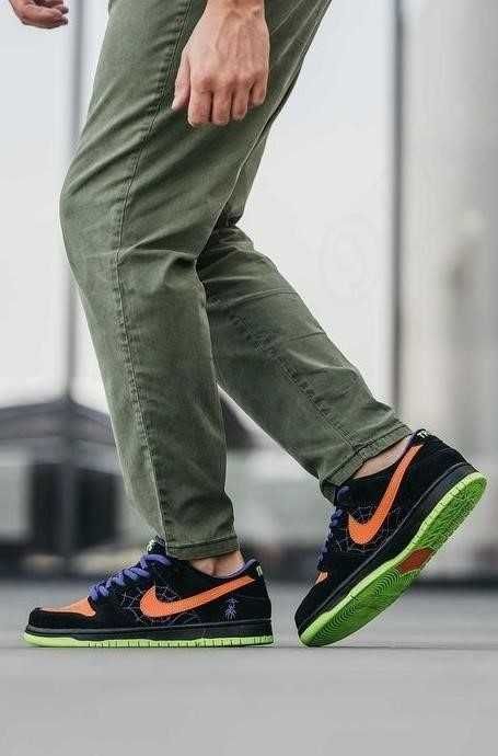 Мужские кроссовки Nike SB Dunk Low Night of Mischief Halloween 41-45