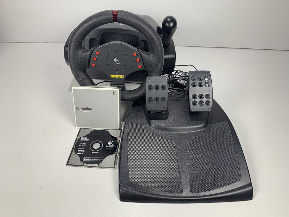 Logitech® MOMO® Racing Force Feedback Wheel