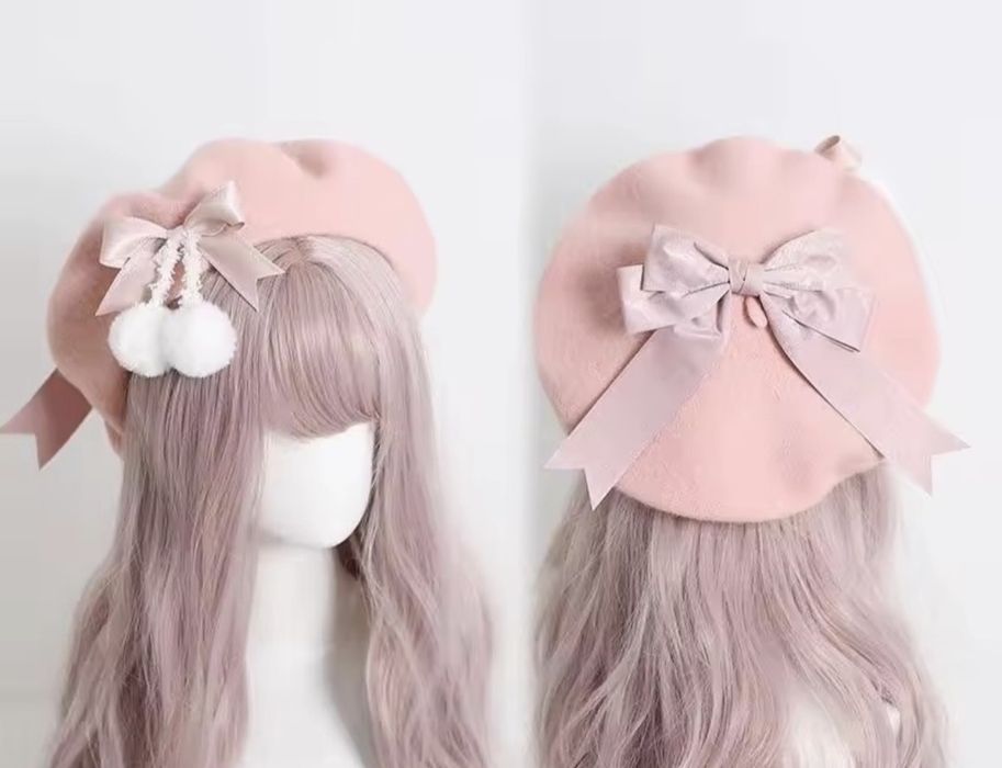 Милий беретик з бантиками