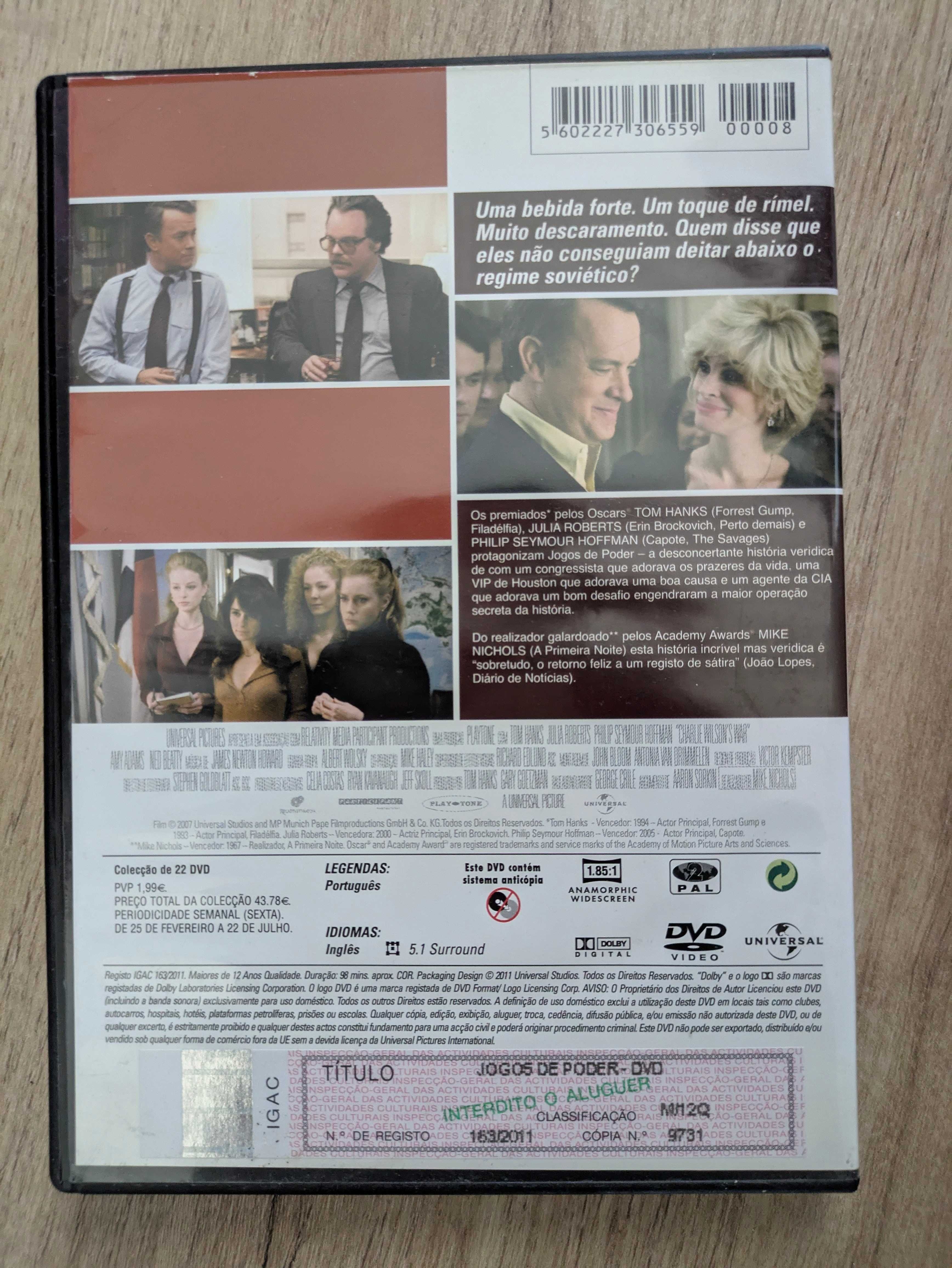 DVD Jogos de Poder