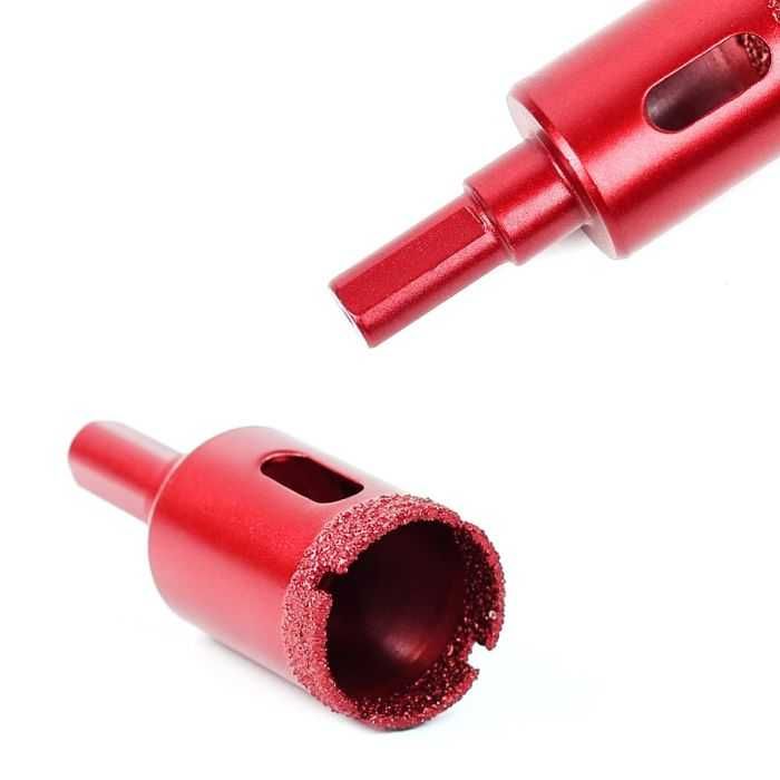 Steeiro Zestaw 11 Sztuk Wierteł Diamentowych Do Płytek Granitu 6-50 Mm