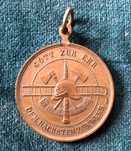 Straż Pożarna Feuerwehr medal 1891 unikat