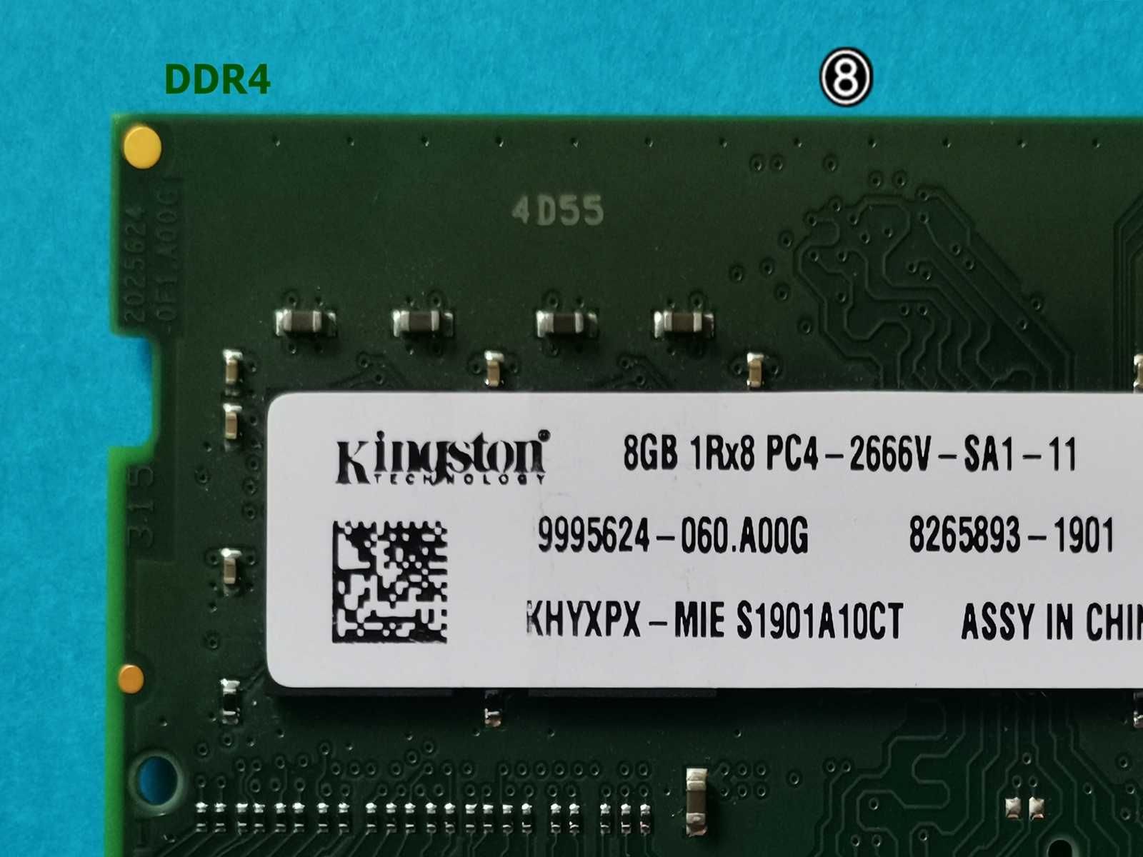 DDR4 8GB KingSton 2666v