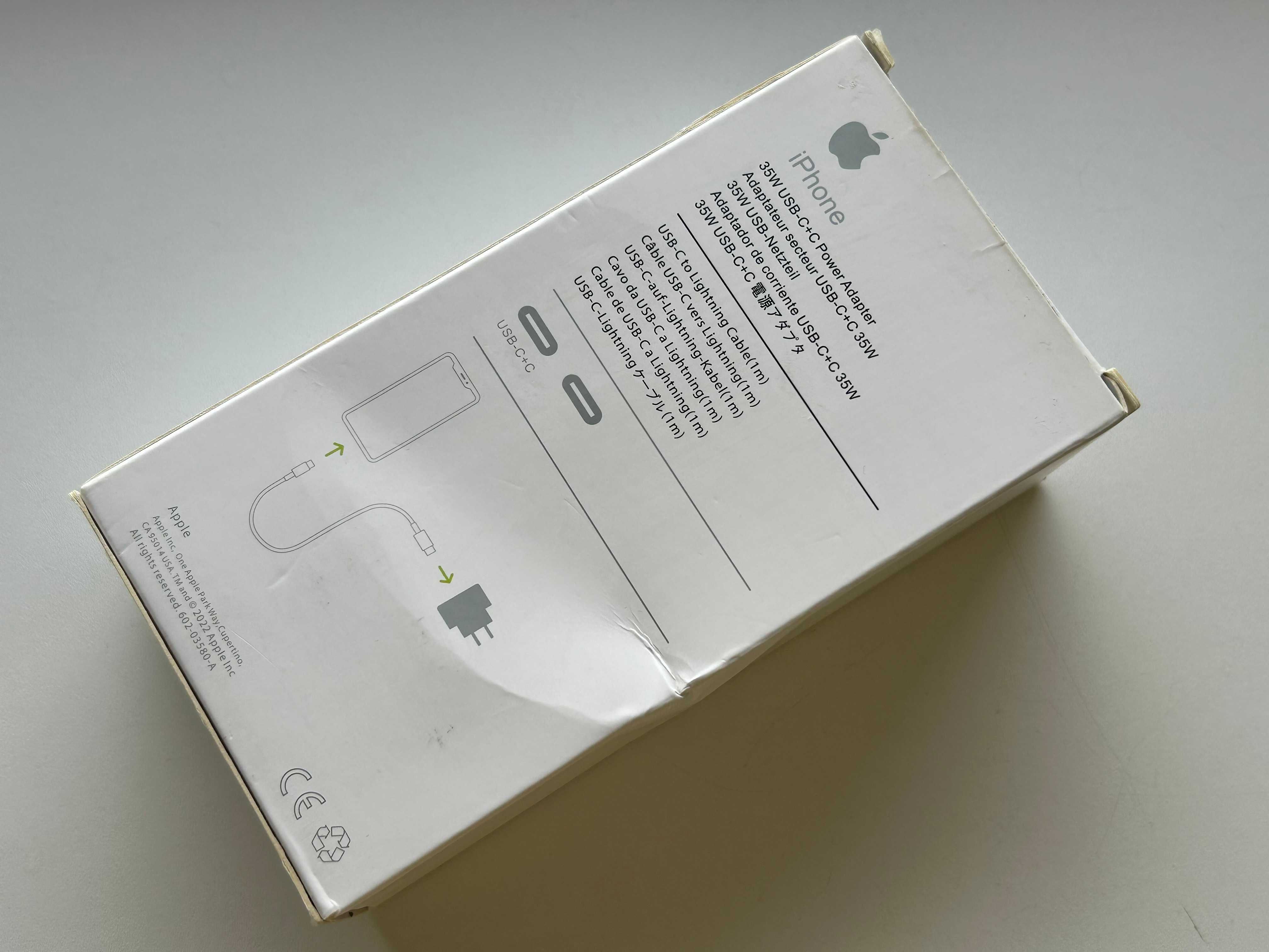ŁADOWARKA APPLE SZYBKI I MOCNY Oryginał 35W fabrycznie zapakowana !!