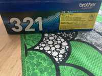 Toner brother tn-321 tn321 yellow żółty nowy oryginalny nieuzywany