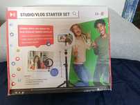 Statyw z lampa do zdjec tiktok Vlog Starter set