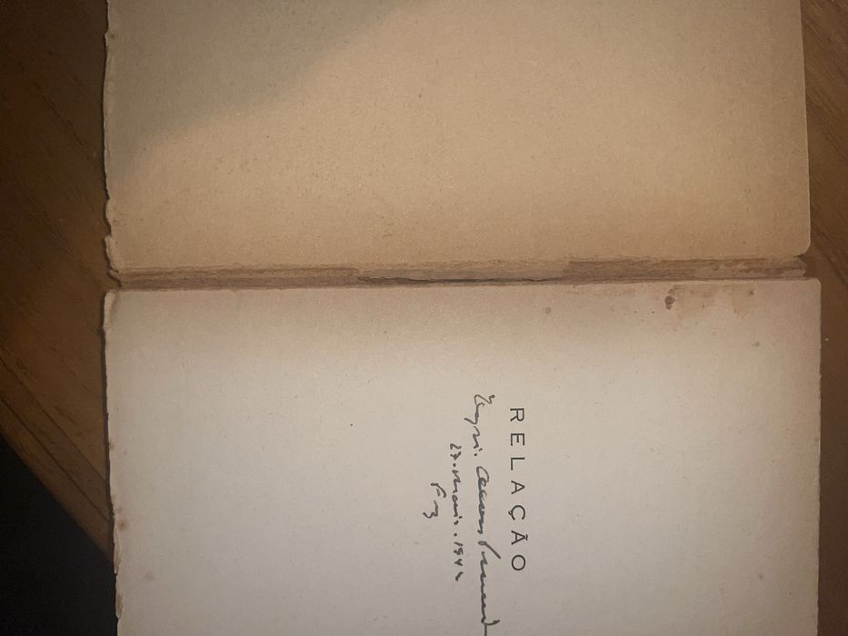 Relação Perda Galeão S. João - Edição de 1940