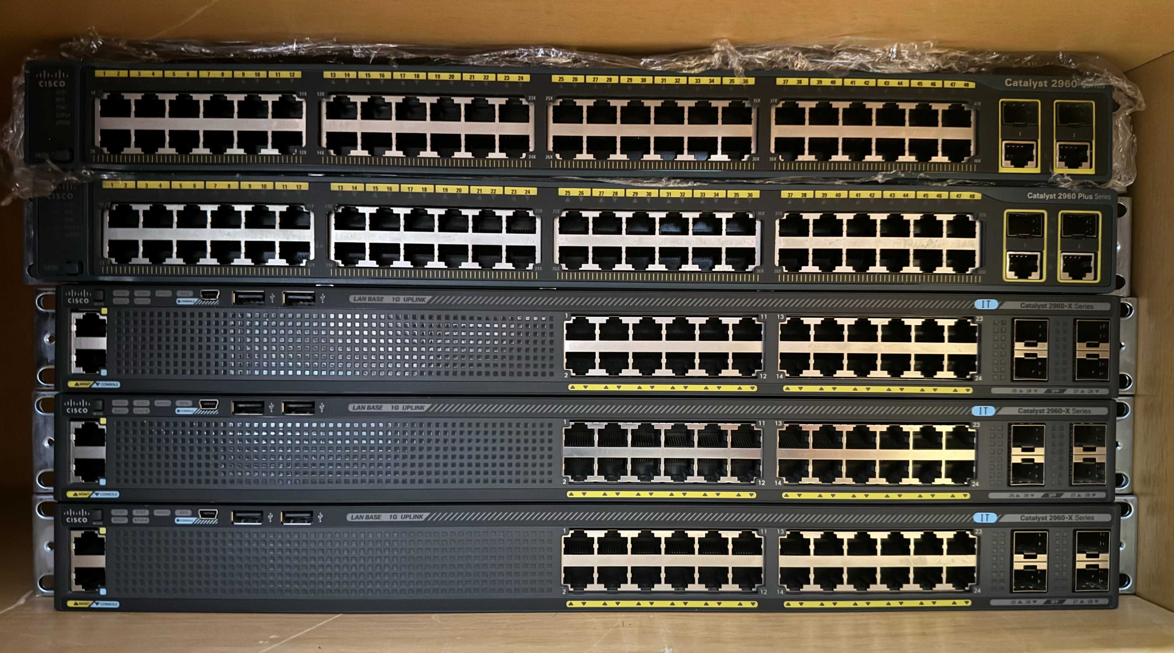 Міжмережевий екран фаєрвол Cisco ASA 5515-X свіч Catalyst 2960x
