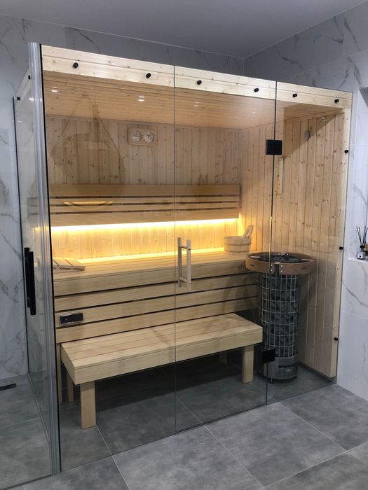 Sauna, sauny finskie. Produkcja, montaż, serwis.