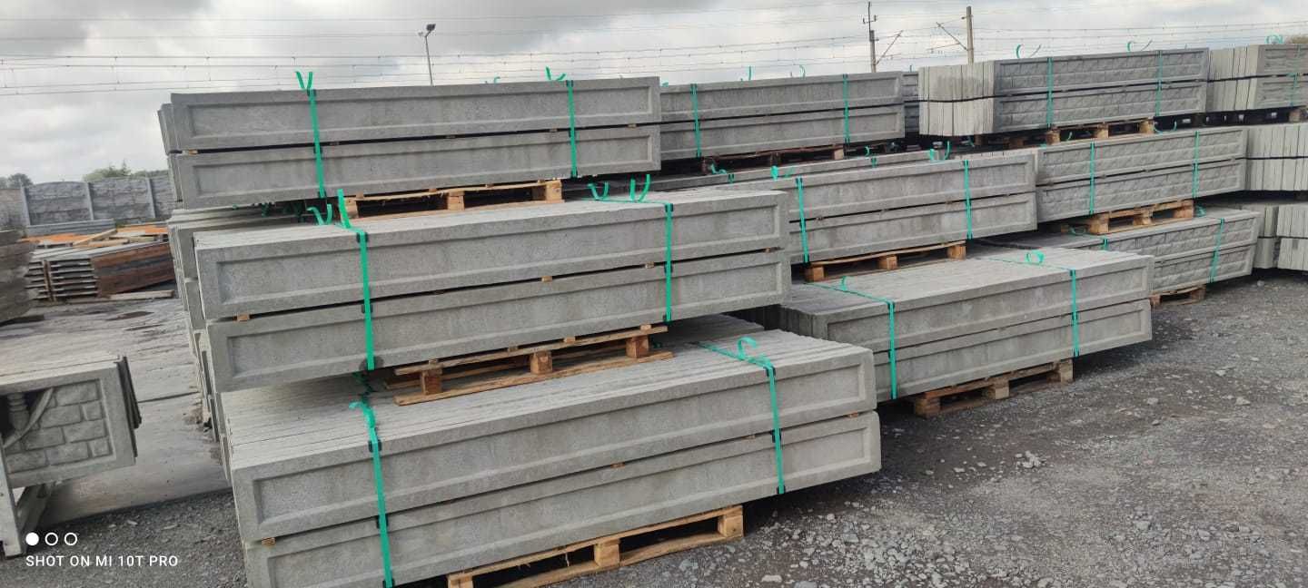 Podmurówka betonowa, płyta ogrodzeniowa ! Od producenta!