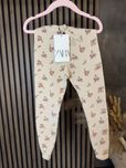 Nowe legginsy w kwiaty zara 116