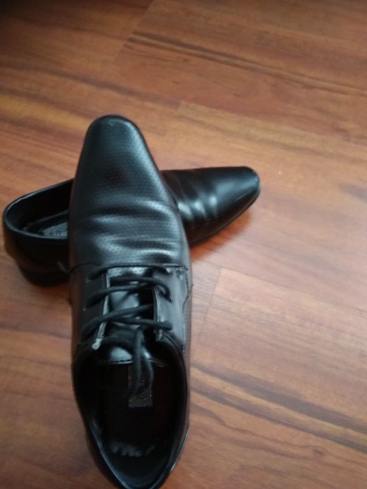 Buty eleganckie komunijne dla chłopca