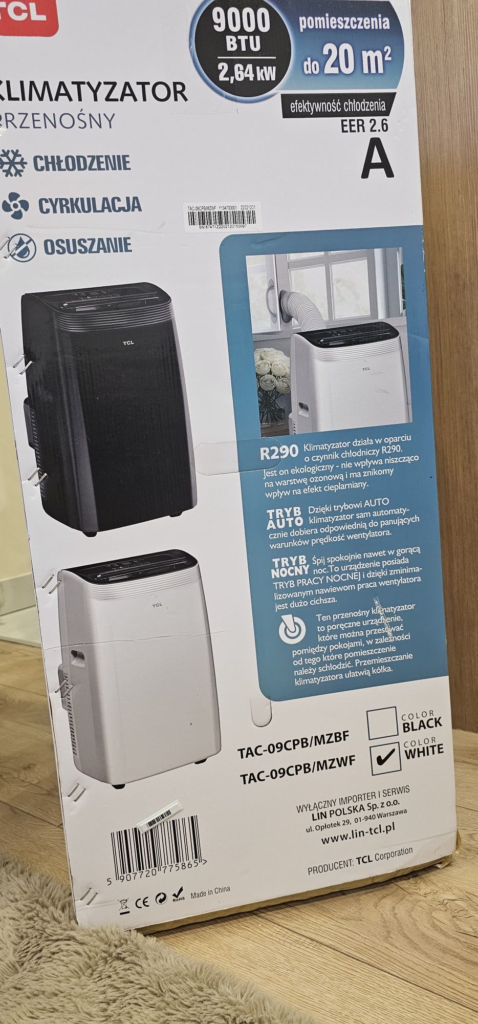 Klimatyzator przenośny TCL