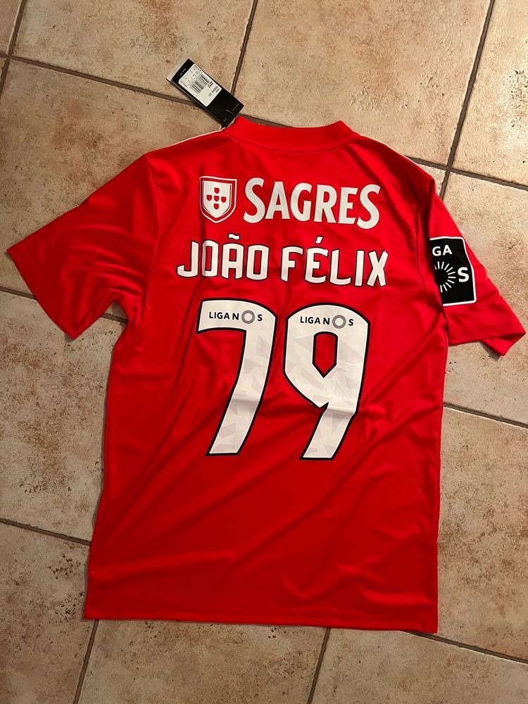 Camisola futebol João Félix autografada assinatura