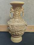 Vaso em resina oriental