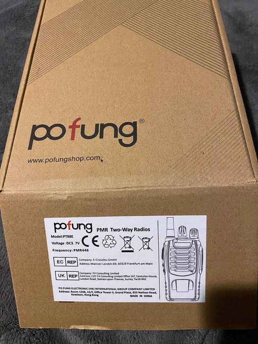 Рація двостороннього зв'язку Pofung PMR Two-Way Radios PT88E 2
