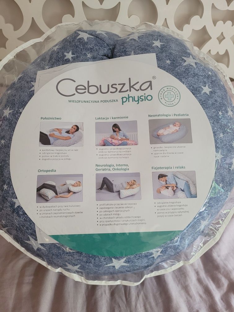 NOWA Cebuszka poduszka rogal dla kobiet w ciąży karmiących Ceba  baby