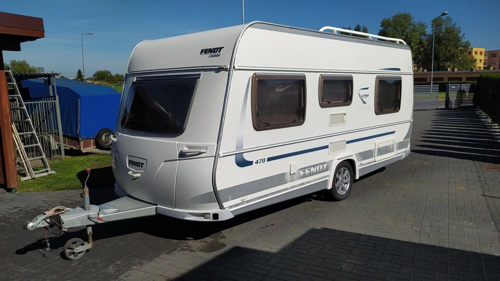 Fendt saphir 470  klima solar przedsionek aku wc zarejestrowana tv