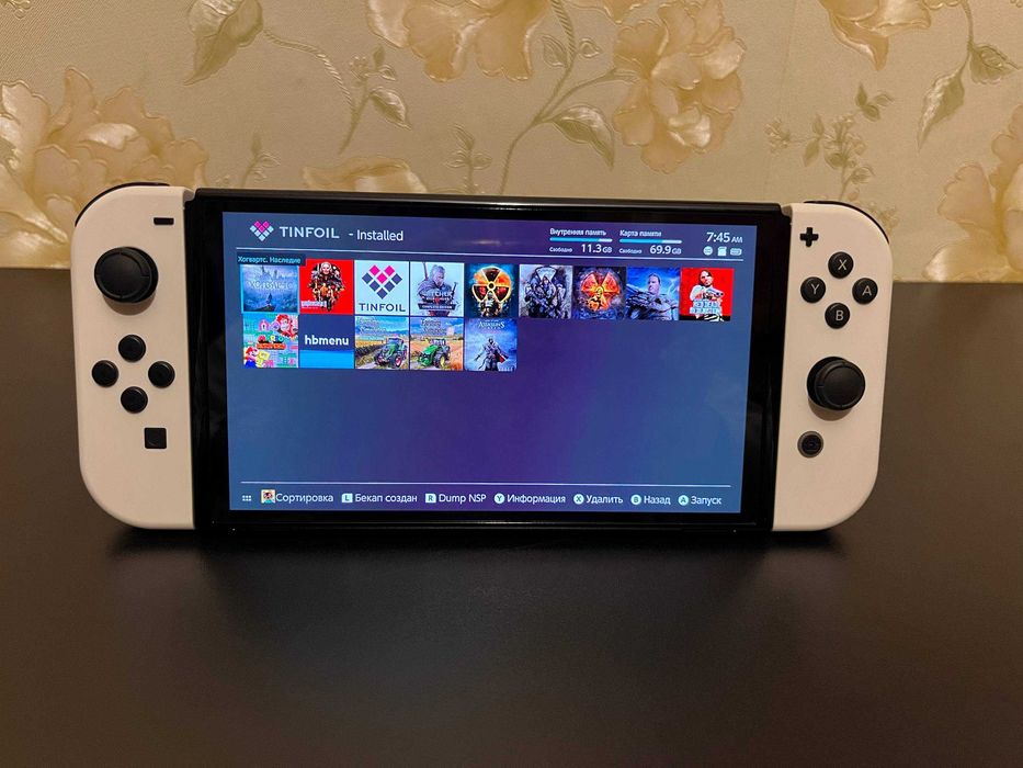 Nintendo Switch OLED 64GB*  K€FIR * Повний комплект